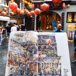 No.08 Raining at Jiufen