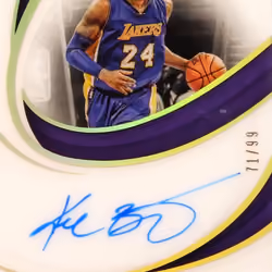 Kobe Bryant Panini Makellos All - Rare Trading Card