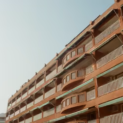 Brown facade