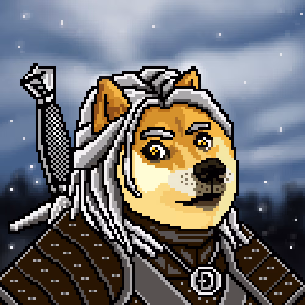 Dogepunks #167 - Witcher Doge