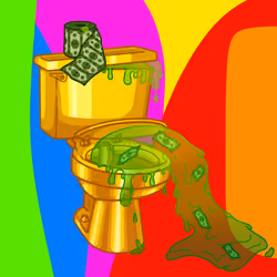 golden thrown #5