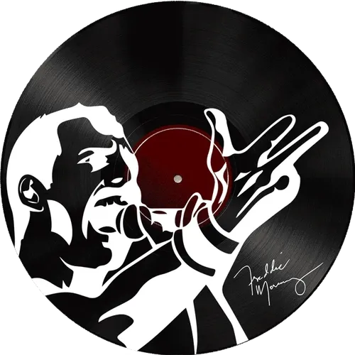 Freddie Mercury Vinyl GIF