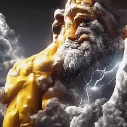 Zeus in Lightning