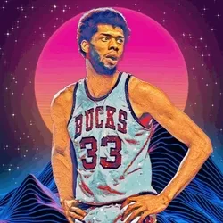 Vapor Art #63 Kareem Abdul-Jabbar