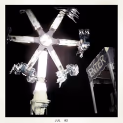 Indiana State Fair Midway, Circa 2013.