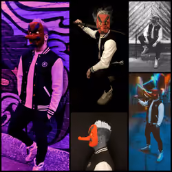 0N1 Force Cosplay! Tengu Style