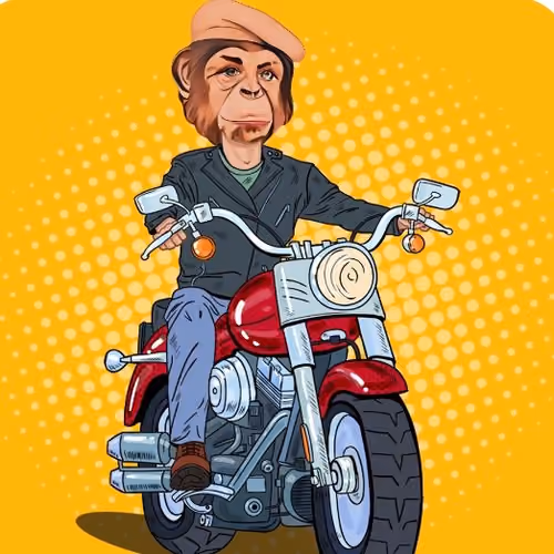 monkey island # ( cyclist )