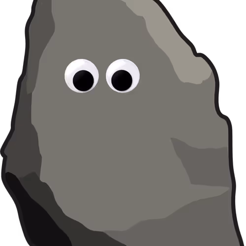 Ether Rock With Googly Eyes Y4eoQcMK3o