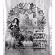Justin Aversano - Nine of Staffs - Physical Tarot Scroll - Silver