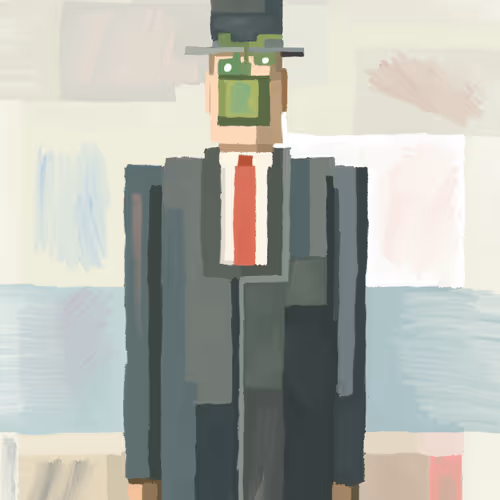 The Son Of Man by Rene Magritte !