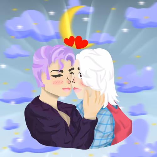 You and Me under the Moon
