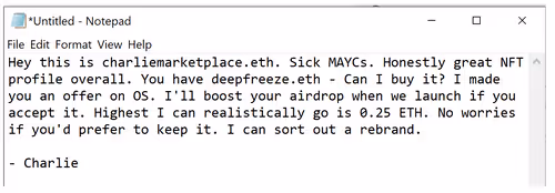 The opposite of a DM