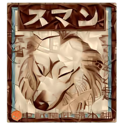 Japan vintage x AI Portrait #8