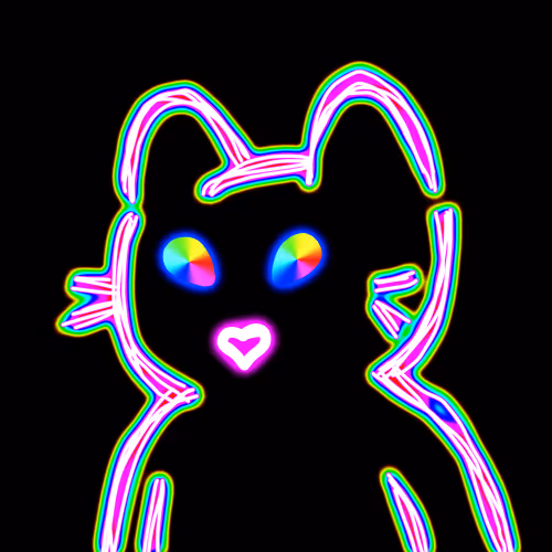 Neon Cats