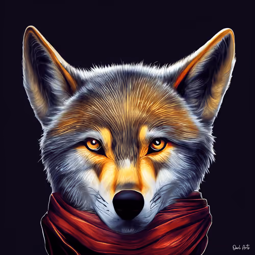 Wolf NFT #007 - Wolves Art