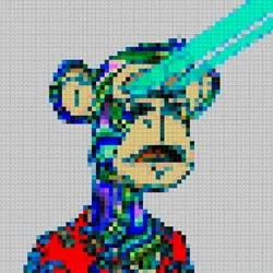 Pixel Bored Ape #12