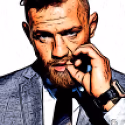 Conor McGregor Pixelated