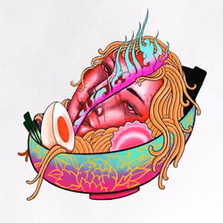 Bloody ramen girl