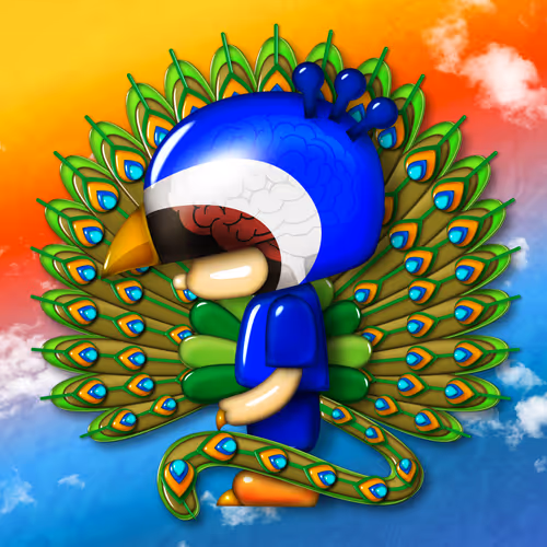 CRYPTO NOU Peacock #94