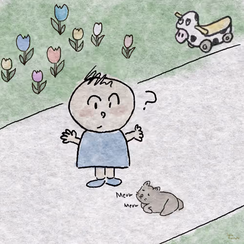 Baby & Cat