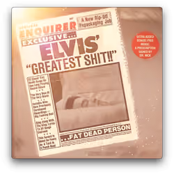 The Bootleg Collection 1/1 Artwork - Elvis Presley, Elvis’s Greatest Shit!! (1982) 