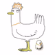 Sick hen #034 C