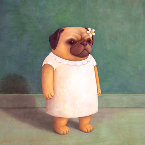 A little girl