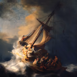 Christ In The Storm On The Sea Of Galilee