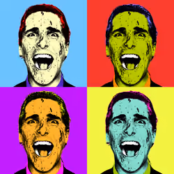 American psycho / Patrick Bateman / Andy Warhol Style