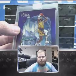 LeBron James 2019-20 Panini One and One Basketball Downtown pulled by Layton Sports Cards (Series On