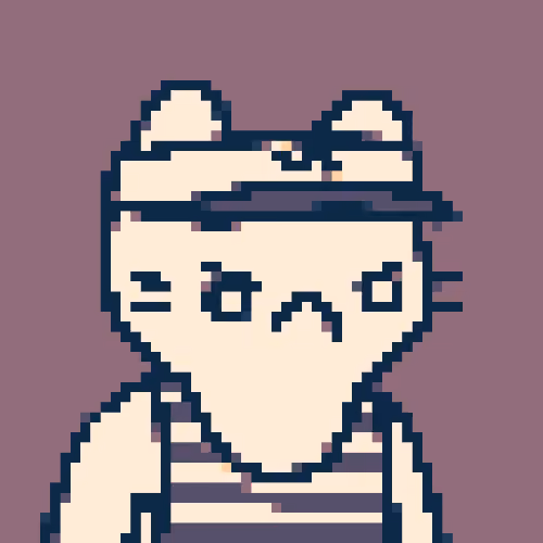Bored Pixel Cat #36