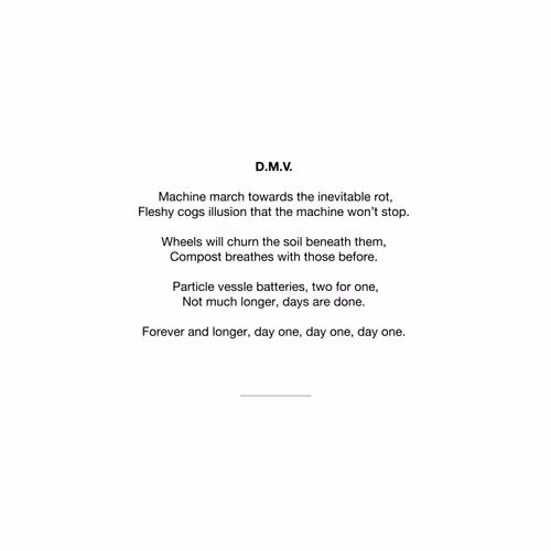 D.M.V.