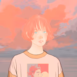 pink atmosphere