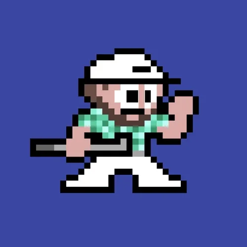 8bit Tee Time Golfer 131