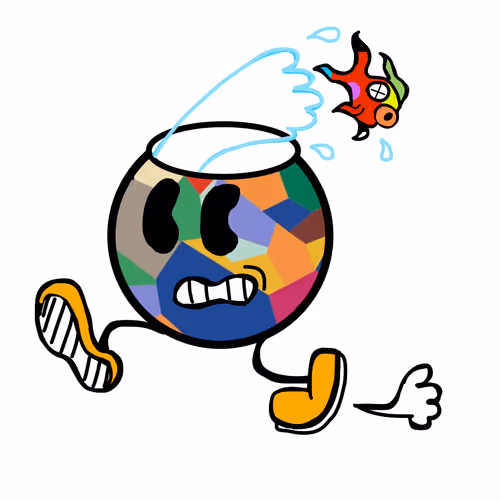 Running Bowl art 9#