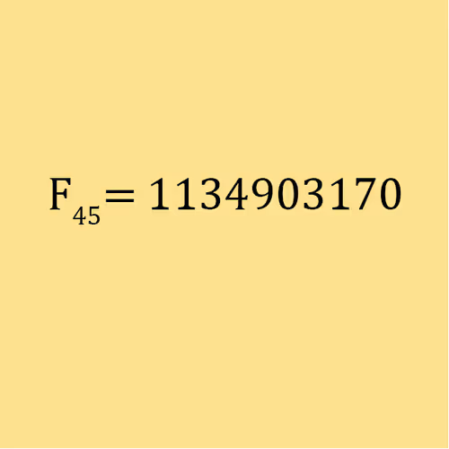 Fibonacci Sequence in Math