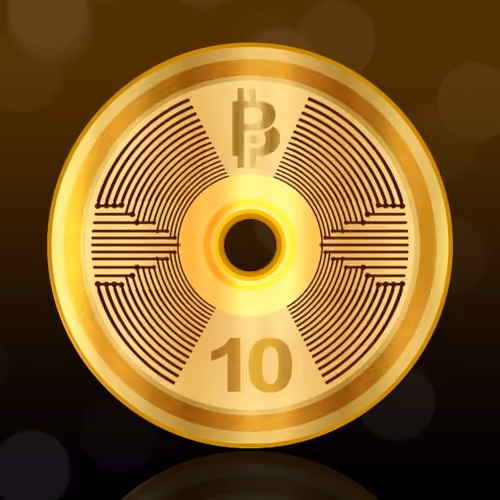 NFT Pixel Project Special Edition: Gold Coin with a Hole #10