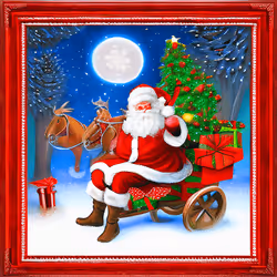 Smiling Santa Clause