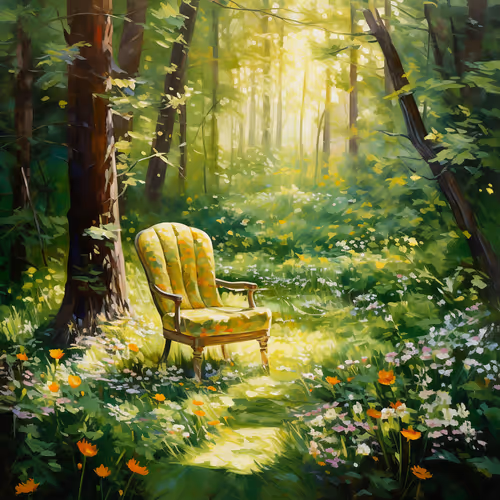 [spring_firebear] Forest of Light