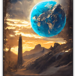 #21 The World - Mystery Tarot Card