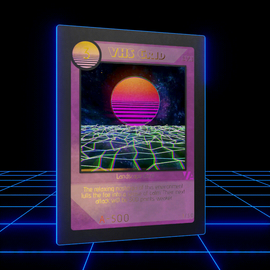 VHS Grid V1 (First Edition) Trading Card
