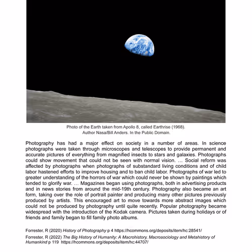 The History of Photography