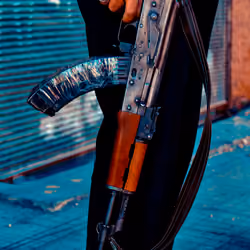 TEAL & ORANGE Syrian Kalasjnikov 8/9
