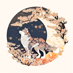 #1 Sakura and Wolf