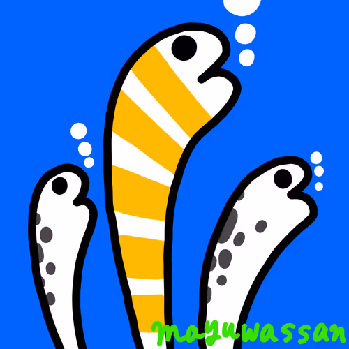 Spotted garden eel