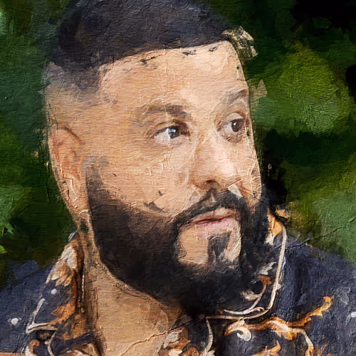 Dj Khaled - Oil Painting