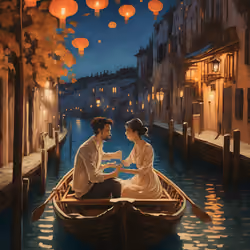 Love by the Light of the Waters: A Night of Romance in Venice 05/08#