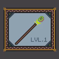 The Holy Kiwi Mage Staff