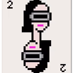 2 of Punks (Hearts)