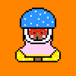 Pixel person #026